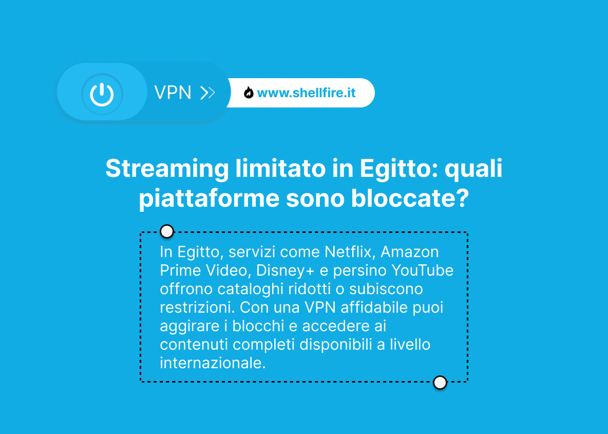 Streaming limitato in Egitto: quali piattaforme sono bloccate?